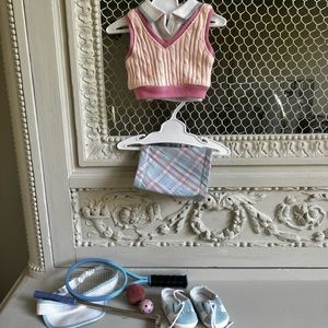 **AMERICAN GIRL TENNIS AND GOLF SET**